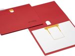 ATLANTA Hängehefter DIN A4 kaufmännische Heftung rot