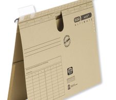 ELBA vertic Ultimate Hängehefter kaufmännische Heftung DIN A4 naturbraun