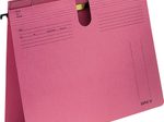 LEITZ Alpha Hängehefter Amtsheftung / kaufmännische Heftung DIN A4 rot