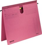 LEITZ Alpha Hängehefter Amtsheftung / kaufmännische Heftung DIN A4 rot