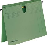 LEITZ Alpha Hängehefter Amtsheftung oder kaufmännische Heftung DIN A4 grün