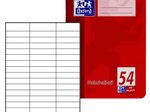 OXFORD Vokabelheft 3-Spalten Lineatur 54 liniert DIN A4