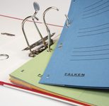 FALKEN Ösenhefter DIN A4 kaufmännische Heftung orange