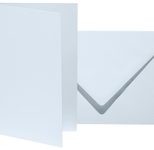 artoz Faltkarten mit Briefumschlägen DIN B6 hellblau