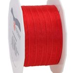 PRÄSENT Geschenkbänder 10 mm x 25 m rot