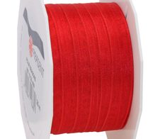 PRÄSENT Geschenkbänder 10 mm x 25 m rot