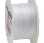 PRÄSENT Geschenkbänder 10 mm x 25 m weiß