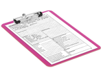 MAUL Klemmbrett MAULneon DIN A4 neonpink