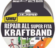 UHU Gewebebänder Repair All Kraftband 50 mm x 10 m silber