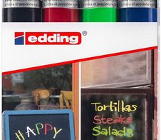 edding 4095 Kreidemarker 2.0 - 3.0 mm Mehrfarbig