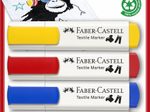 FABER-CASTELL Textilmarker 1.0 - 5.0 mm Mehrfarbig