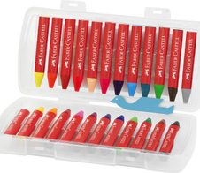 FABER-CASTELL Wachsmalstifte 24St.