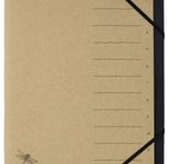 PAGNA Ordnungsmappe DIN A4 12-Fach  hellbraun