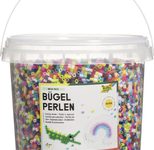 folia Bügelperlen mehrfarbig