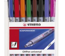 STABILO OHPen Folienstifte-Set 0.7 mm Mehrfarbig