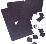 FRANKEN Magnete 2,0 x 2,0 cm schwarz
