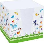 RNK-Verlag Zettelbox mehrfarbig inkl. ca. 900 Notizzettel