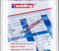 edding 152 M non-permanent Folienstifte-Set 1.0 mm Mehrfarbig