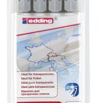 edding 151 F non-permanent Folienstifte-Set 0.6 mm Mehrfarbig