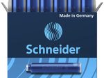 Schneider Tintenpatronen für Füller blau