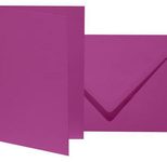 artoz Faltkarten mit Briefumschlägen DIN B6 fuchsia