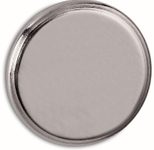 MAUL Magnet Ø 3,0 x 0,9 silber
