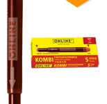 ONLINE® Tintenpatronen für Füller rot