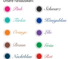 ONLINE® Tintenpatronen für Füller braun