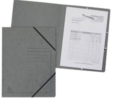 Exacompta Eckspanner DIN A4 dunkelgrau