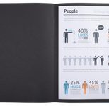 Exacompta Ordnungsmappen DIN A4 7-Fach  grau