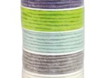 PRÄSENT Kordeln Elbe natur/grau/mint/hellgrün/lila