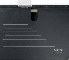 LEITZ Recycle Hängehefter kaufmännische Heftung DIN A4 schwarz