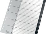 LEITZ Ordnerregister Vollformat, Überbreite 1-31 DIN A4