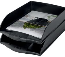 LEITZ Briefablage DIN A4 schwarz