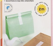 folia Klettband weiß