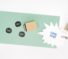 folia Motivstempel-Set SUPERHEROES