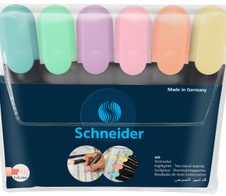 Schneider Job Pastell Textmarker Mehrfarbig