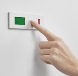 SignSystems® Türschild 15,0 x 4,0 cm silber