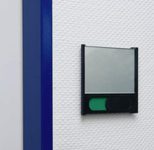 SignSystems® Türschild 15,4 x 15,4 cm schwarz