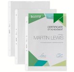 LEITZ Prospekthüllen DIN A4 0.12 mm transparent