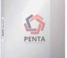 LEITZ Prospekthüllen DIN A4 0.12 mm transparent