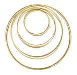 Rayher Metallringe-Set beschichtet gold