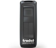 trodat Ersatzstempelkissen 3,8 x 1,4 cm schwarz