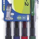 PILOT 2Go Gelschreiber-Set 0.4 mm, Schreibfarbe: Mehrfarbig