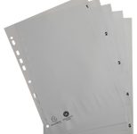Exacompta Ordnerregister Vollformat 1-5 DIN A4