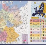 VELOFLEX Schreibtischunterlage 60,0 x 40,0 cm Deutschlandkarte