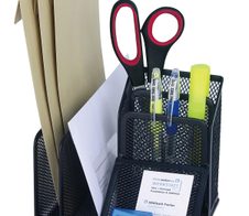 WEDO Schreibtisch-Organizer 15,8 x 13,5 x 14,5 cm schwarz