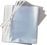 herlitz Prospekthüllen DIN A4 0.05 mm glasklar