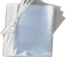 herlitz Prospekthüllen DIN A4 0.05 mm glasklar
