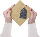 folia Geschenkboxen-Set 14,5 x 14,0 x 7,4 cm braun